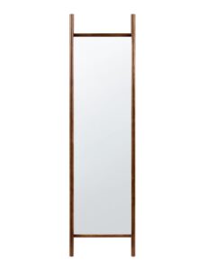 Lustro ścienne BELLEAU 52 cm 190 cm Ciemnobrązowy