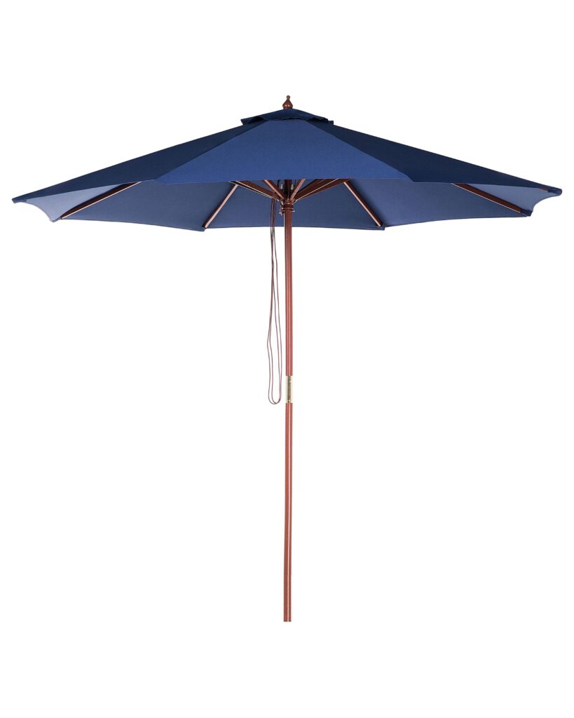 Parasol ogrodowy 270 cm TOSCANA Granatowy