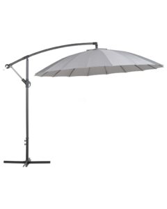 Parasol ogrodowy na wysięgniku 268 cm CALABRIA II Ciemnoszary