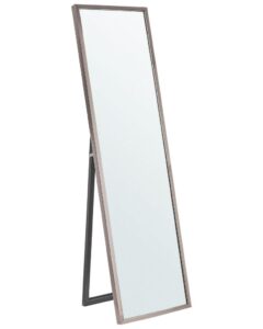 Lustro stojące TORCY 140 cm Srebrny