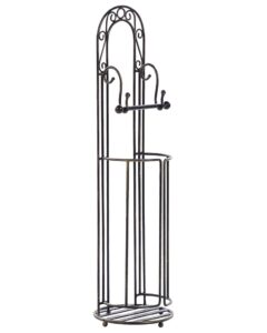 Stojak na papier toaletowy TEMUCO Metal Czarny
