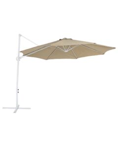Parasol ogrodowy na wysięgniku 295 cm SAVONA II Beżowoszary