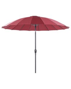 Parasol ogrodowy 255 cm BAIA Bordowy