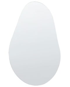 Lustro ścienne AUBAGNE 40 cm 65 cm Srebrny