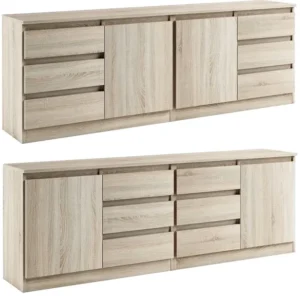 028021 KOMODA / ZESTAW 2d6s/200cm – SONOMA # KOLORY