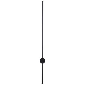 Kinkiet LED WOBAKO Lizbona II czarny 90cm nowoczesny liniowy oszczędny