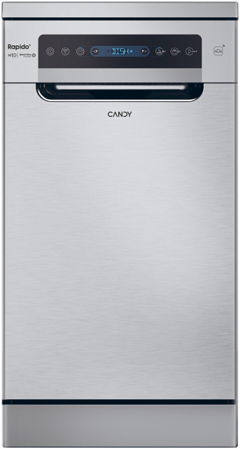 Zmywarka Candy RapidO CF0C7SB0FX Wash&Dry Autootwieranie 45cm Inox